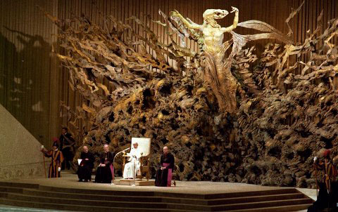 Vatican-Jesus being resurrected